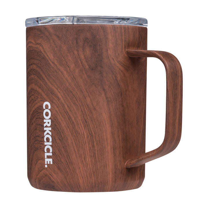 Corkcicle 16oz Coffee Mug - Walnut Wood
