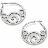Brighton London Groove Hoop Post Earrings