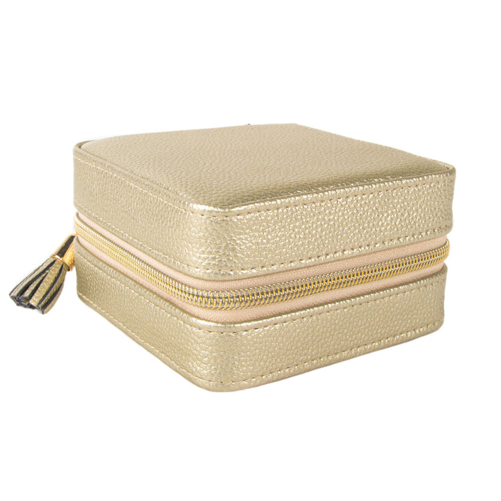 Brouk & Co Leah Travel Jewelry Case - Gold