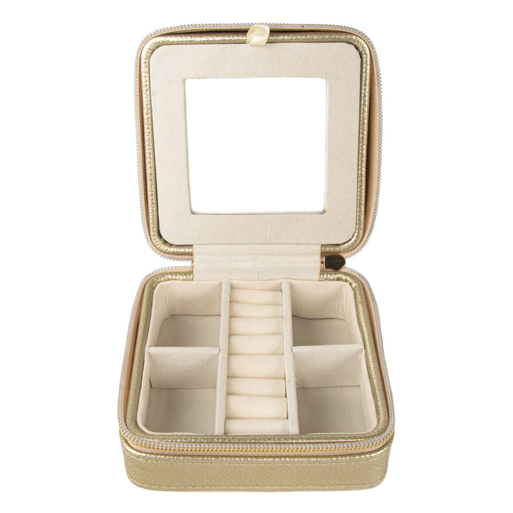 Brouk & Co Leah Travel Jewelry Case - Gold