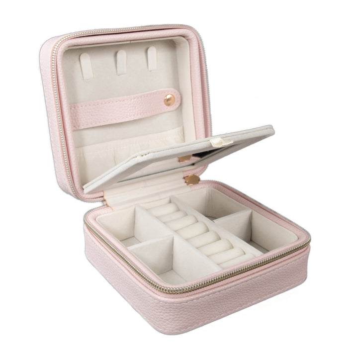 Brouk & Co Leah Travel Jewelry Case - Pale Pink