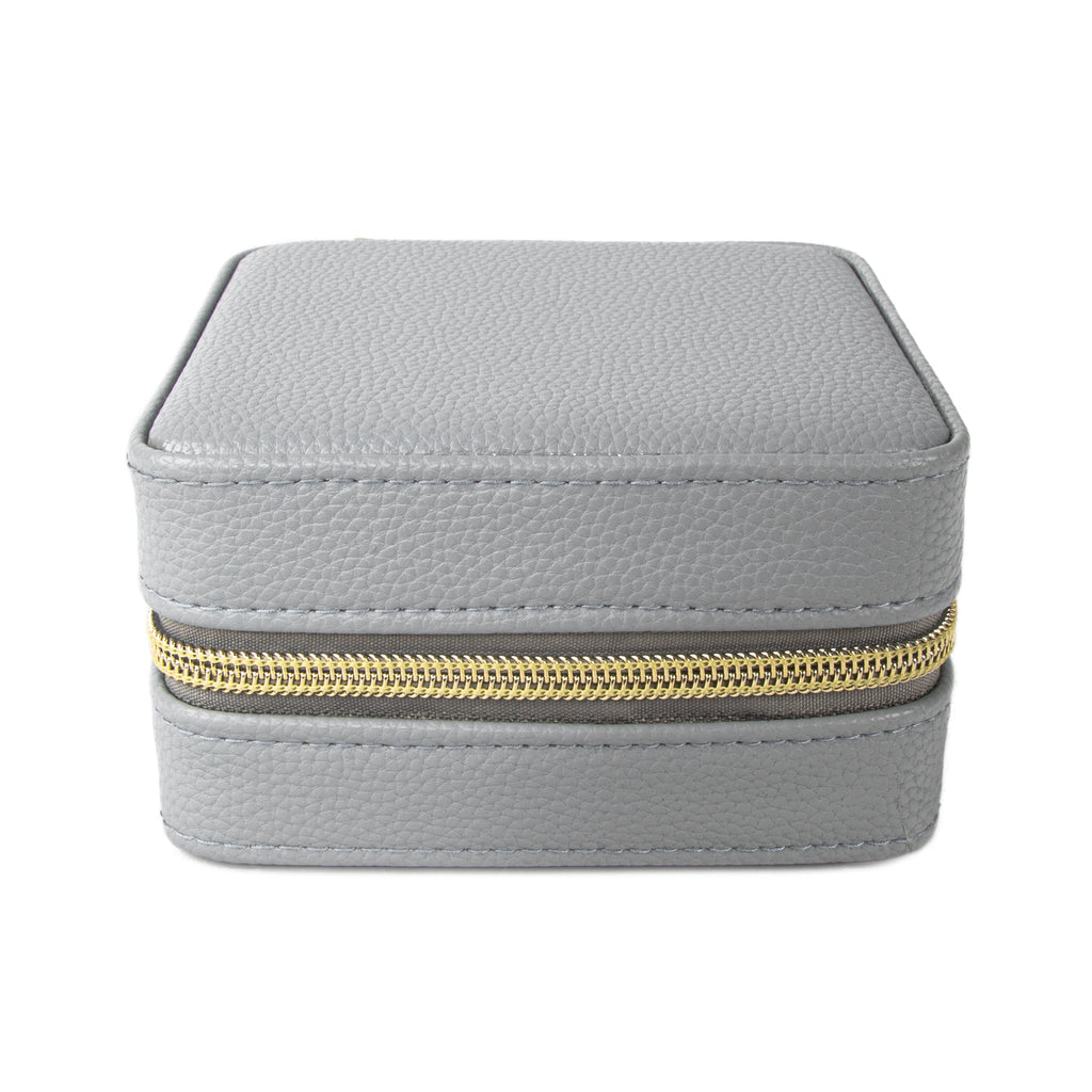 Brouk & Co Leah Travel Jewelry Case - Light Grey