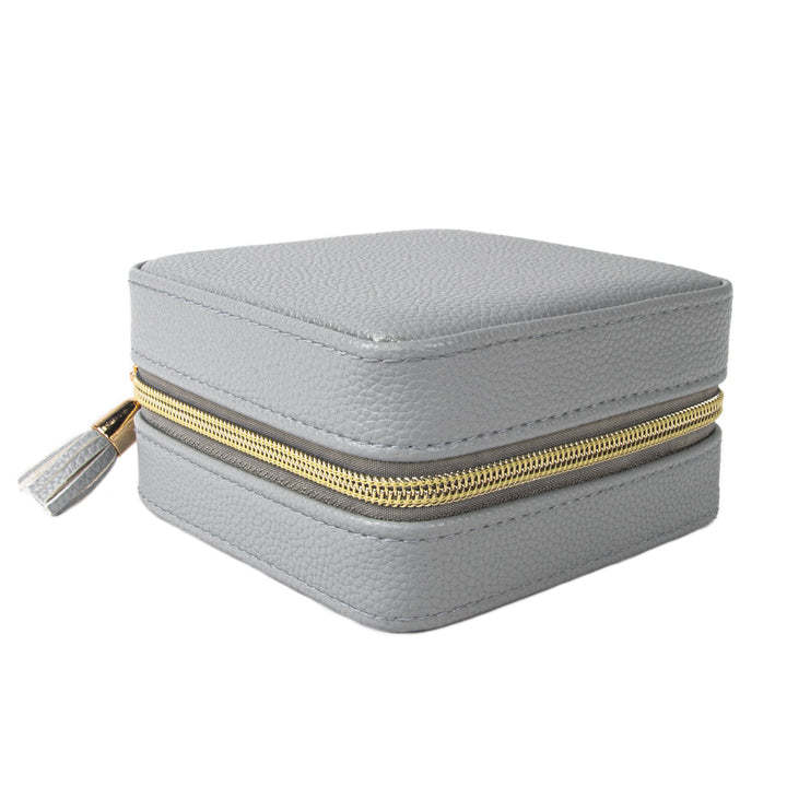 Brouk & Co Leah Travel Jewelry Case - Light Grey