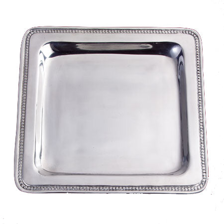 IHI  Beaded Square Tray - 11