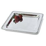 IHI  Beaded Square Tray - 11" x 11"