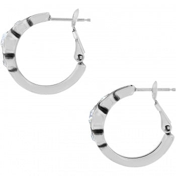 Brighton Infinity Sparkle Hoop Post Earrings