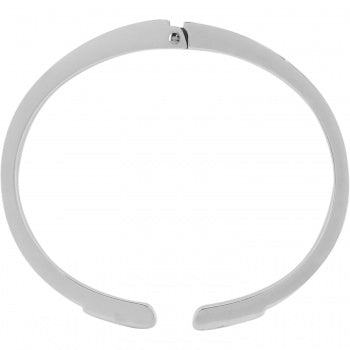 Brighton Meridian Zenith Hinged Bangle-Silver