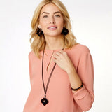 Brighton Toledo Alto Tortoise Slider Necklace