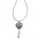Brighton Contempo Heart Key Necklace