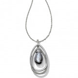 Brighton Neptune's Rings Gray Pearl Pendant Necklace