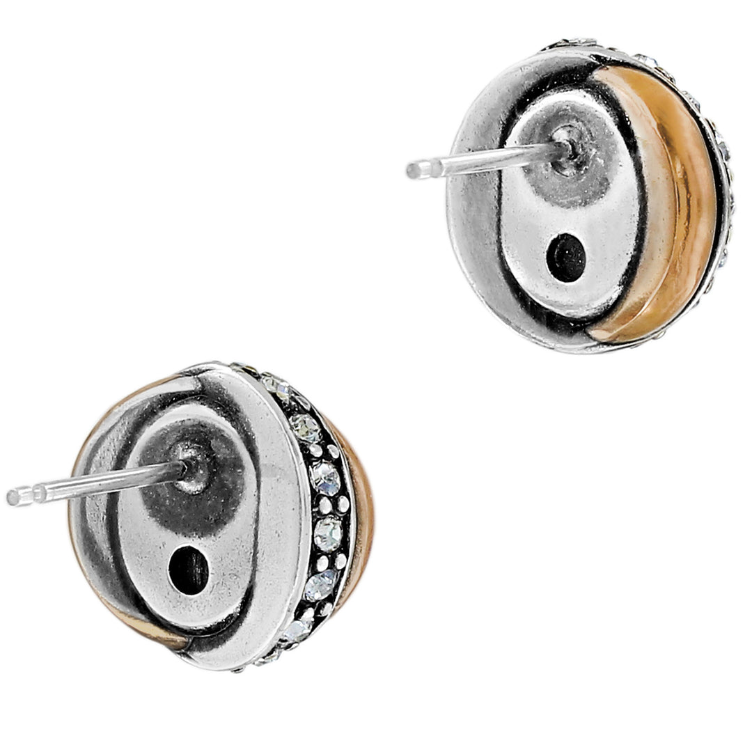 Brighton Neptune's Rings Pearl Button Earrings - Main Image