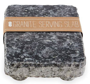 Mud Pie Black Granite Serving Stone