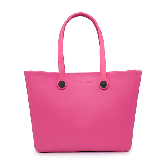 Jen & Co Versa Carrie Tote w/Interchangeable Straps - Hot Pink