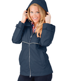 Charles River New Englander Rain Coat - Navy