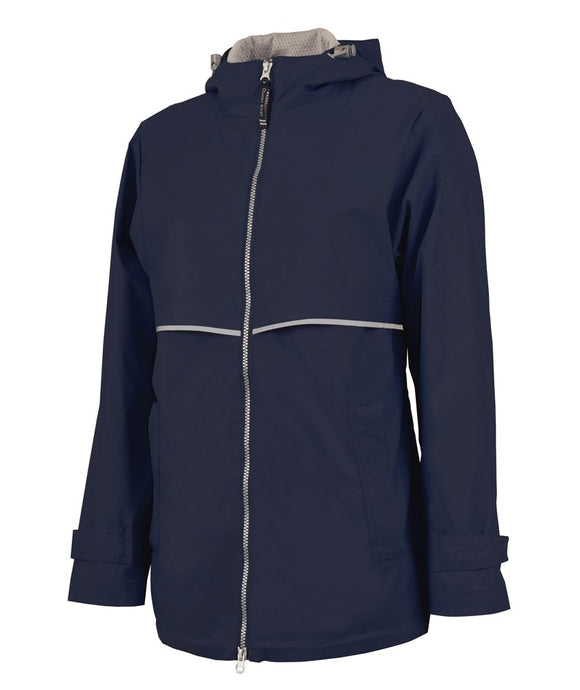 Charles River New Englander Rain Coat - Navy