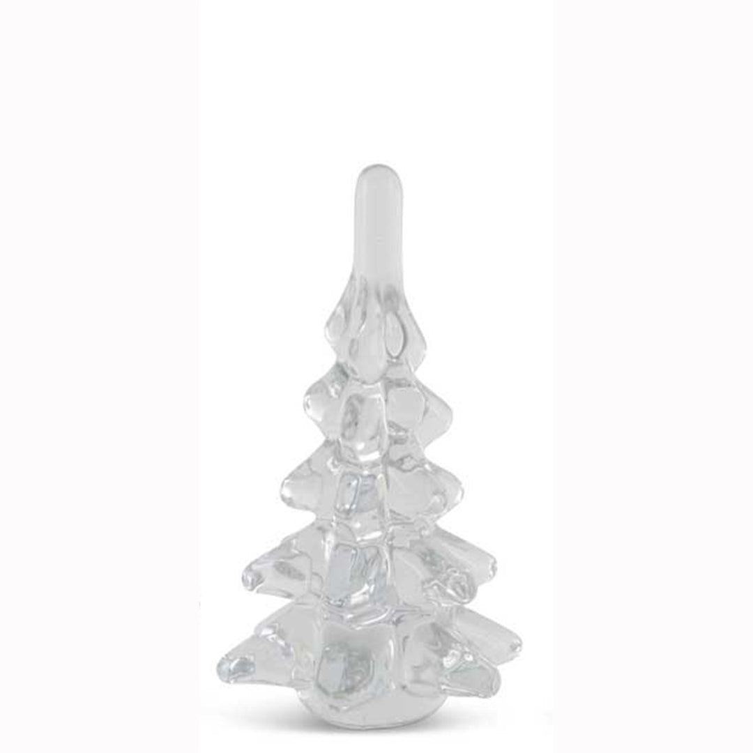 K & K Interiors Clear Glass Tree - 8"