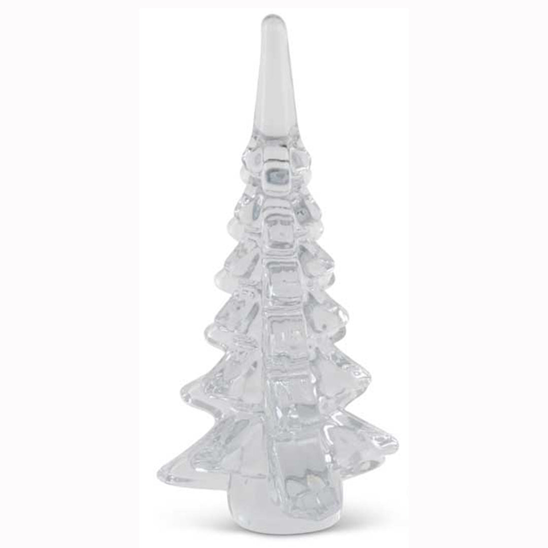 K & K Interiors Clear Glass Tree - 10"