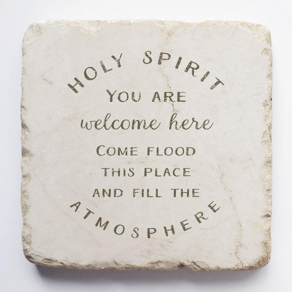 Twelve Stone Art Holy Spirit Scripture Stone (2 x 2 x 1