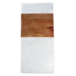 Marble & Wood Rectangular Board