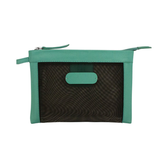 Small Mesh Pouch - Turquoise