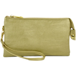 Proya Fashion Wristlet & Crossbody Bag - Gold