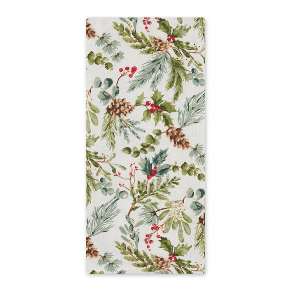 DII Dish Towel - Holiday Sprigs Printed