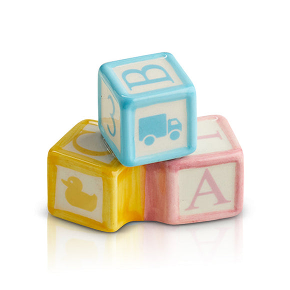 Nora Fleming Mini - Baby Blocks