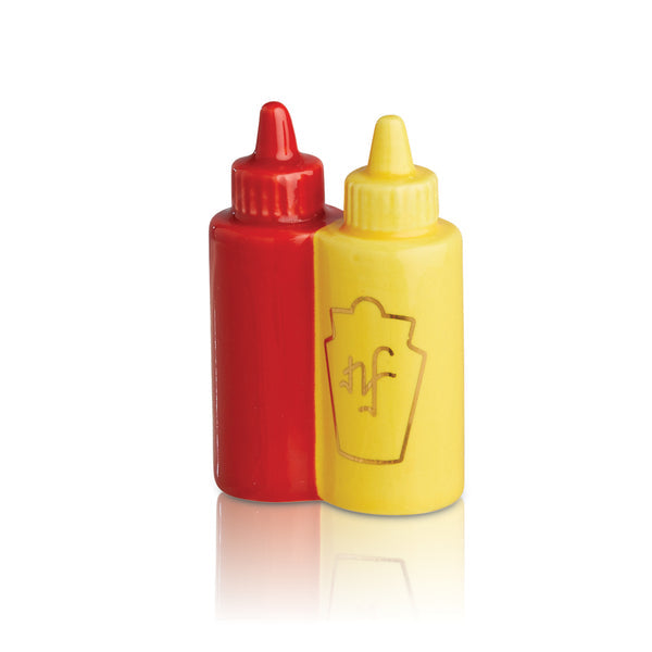 Nora Fleming Mini - Ketchup & Mustard