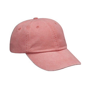 Adams Optimum Pigment Dyed Cap - Coral