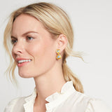 Julie Vos Barcelona Midi Earrings - Iridescent Rose