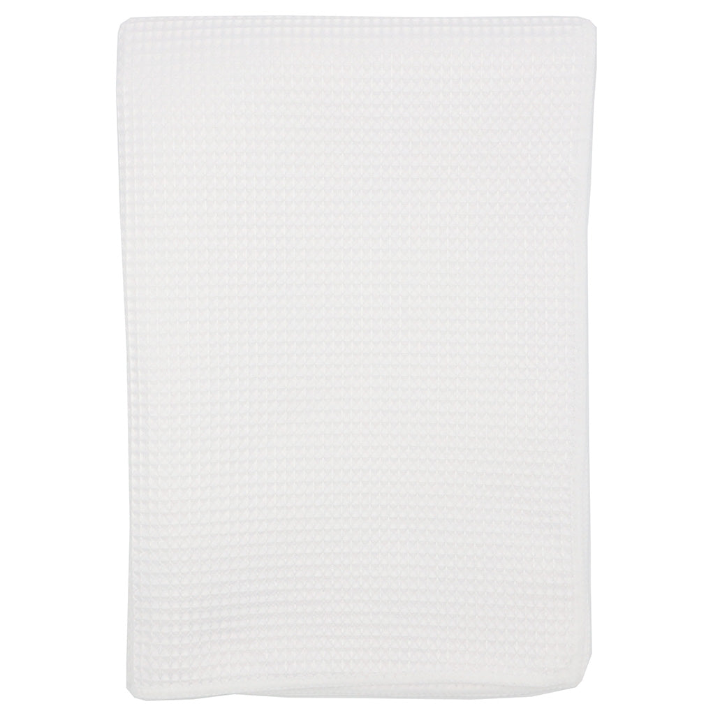 White Waffle Weave Towel