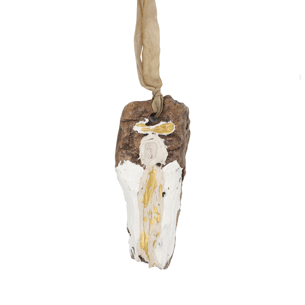 ABS Driftwood Angel Ornament - Small