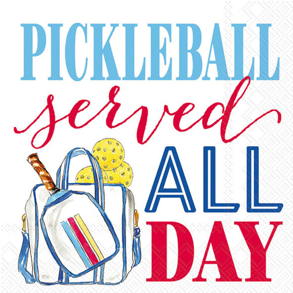 IHR Cocktail Napkins - Pickleball Served All Day
