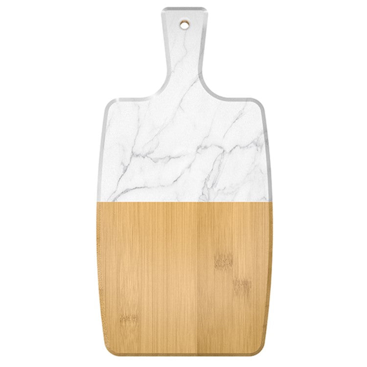 Totally Bamboo Bamboo w/Marble Wood Serving Paddle