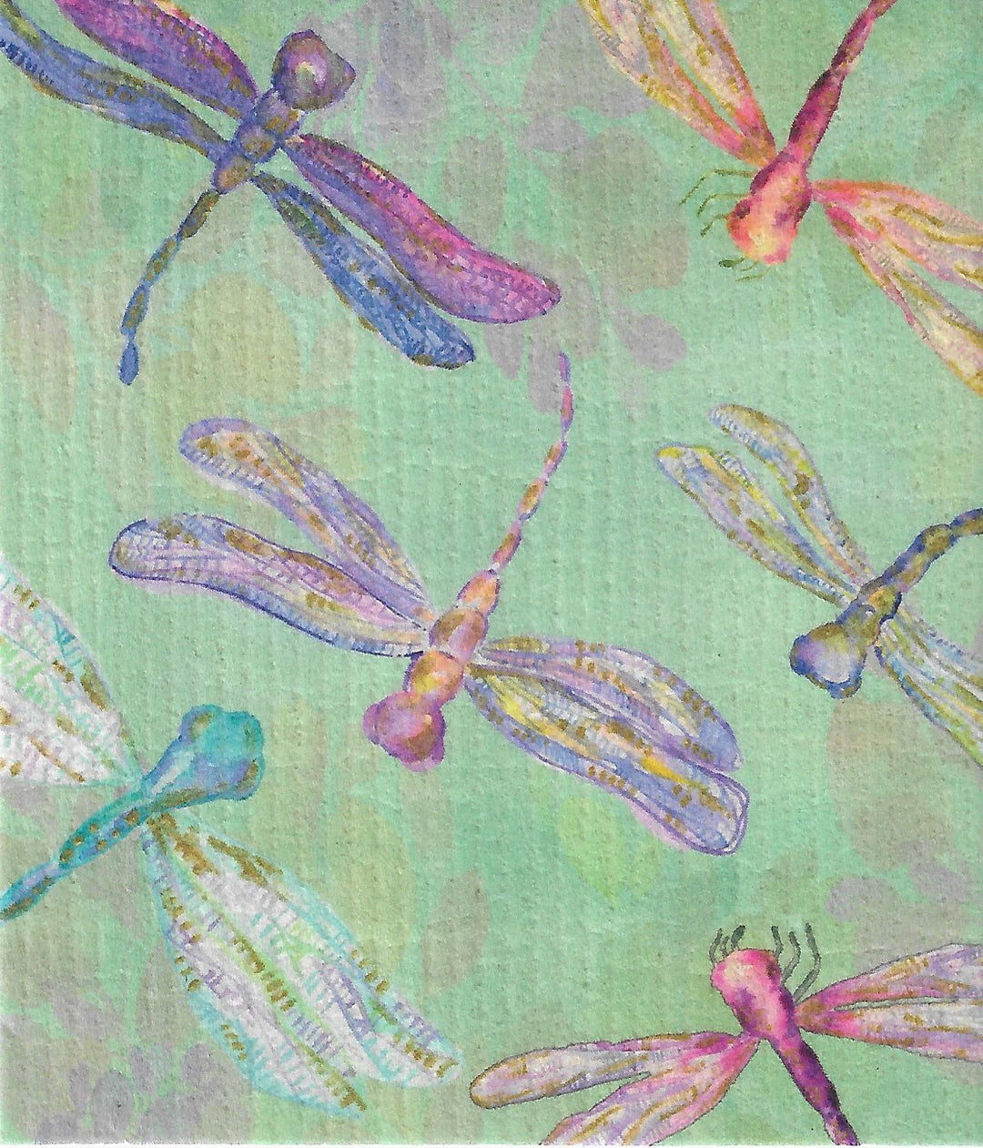 CJ Bella Co Dishcloth - Dragonfly Multi-Color