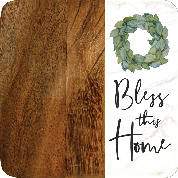PGD Coaster - Bless This Home Set of 4