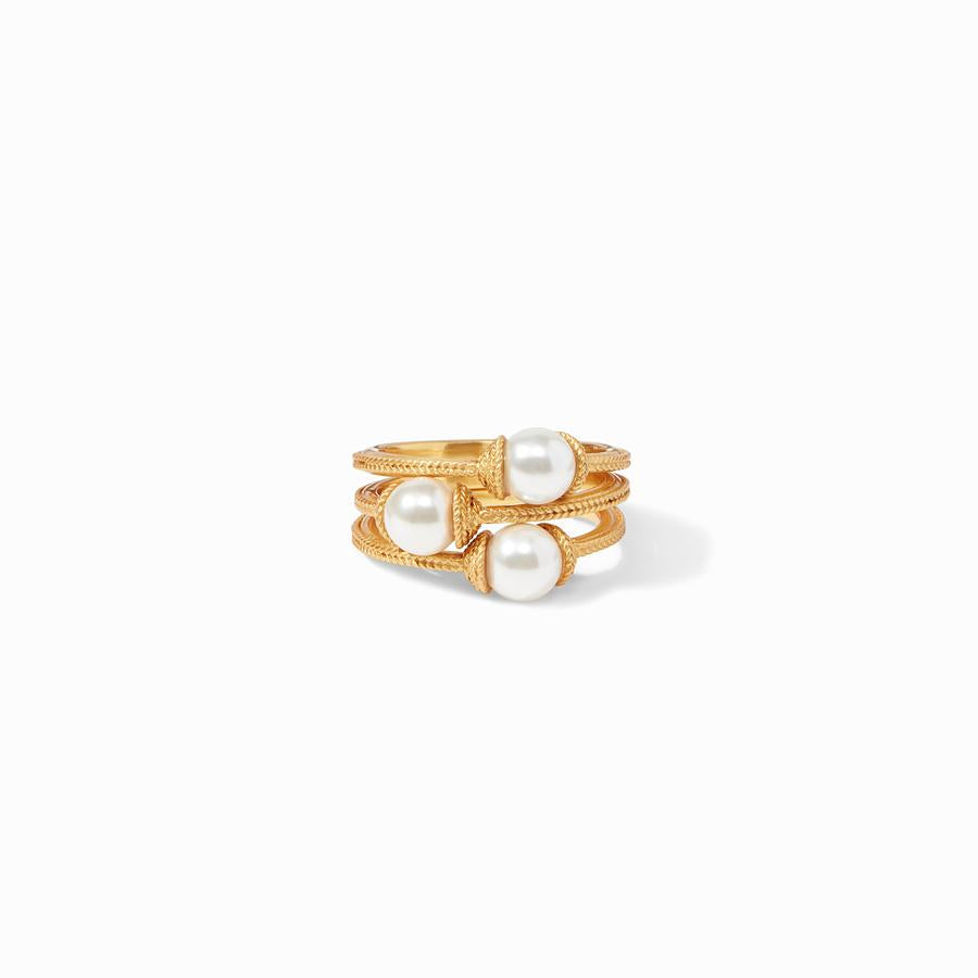 Julie Vos Calypso Trio Ring - Size 7
