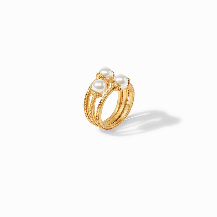 Julie Vos Calypso Trio Ring - Size 8