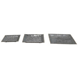 CC Galvanized Metal Tray Square - Medium