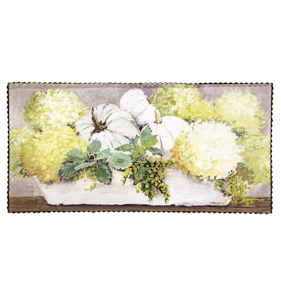 RT Gallery Trough of Pumpkins & Hydrangeas