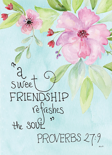 Kris-10's Creations Floral Friendship Card