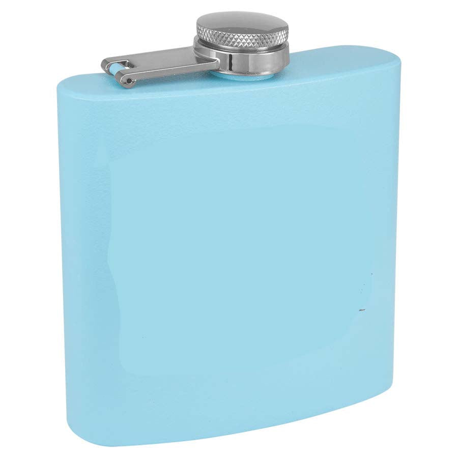 JDS Powder Coated Flask - Lt Blue