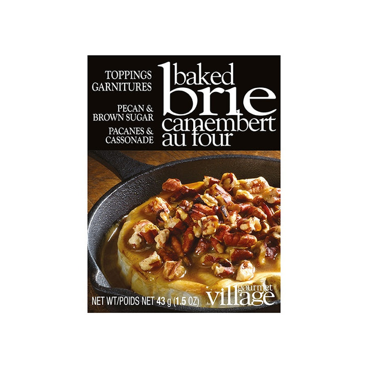 Gourmet du Village Brie Topping - Pecan & Brown Sugar