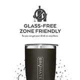 BrüMate Rocks Tumbler 12oz - Matte Black