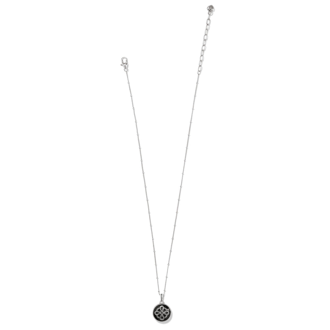 Brighton Interlok Noir Reversible Necklace