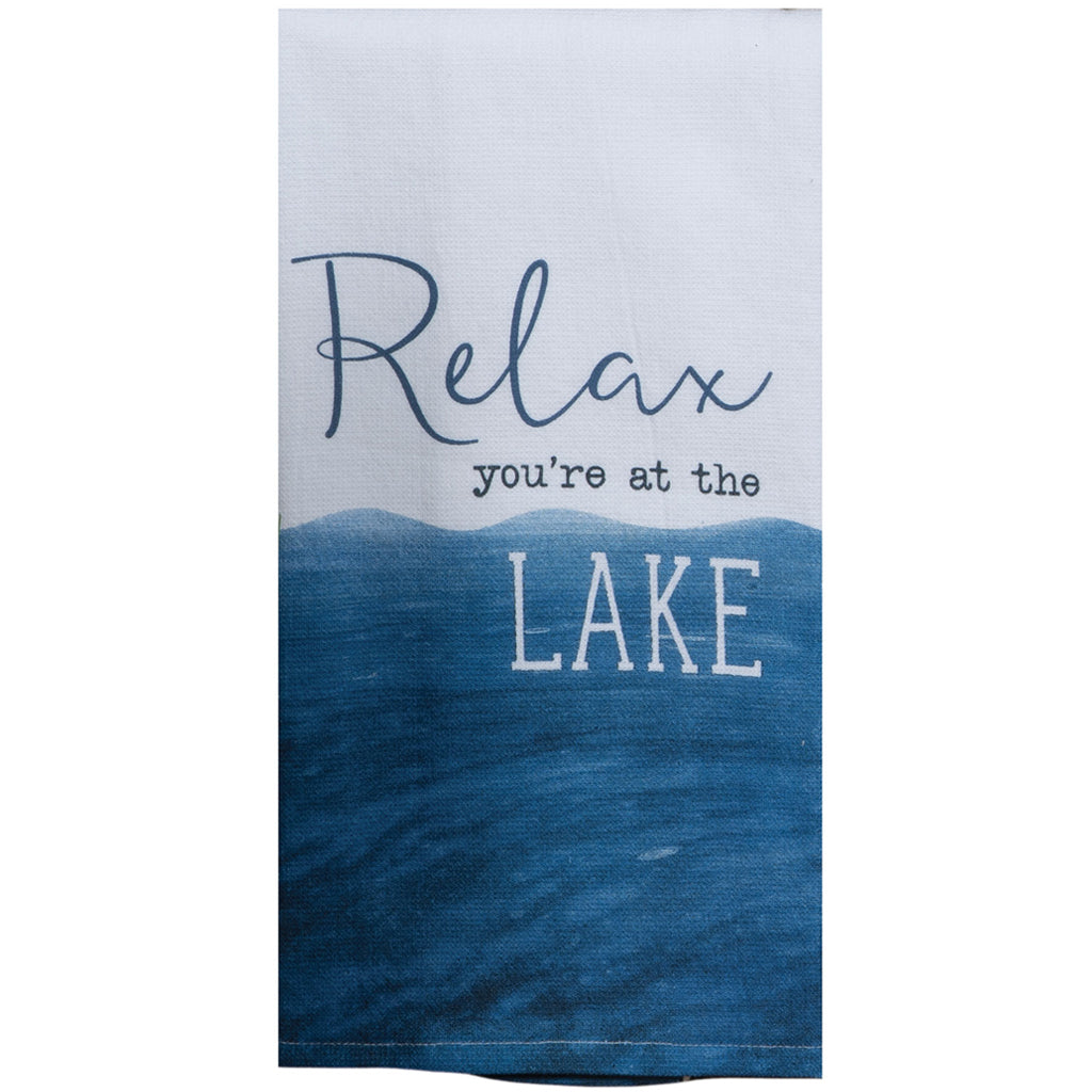Kay Dee Designs Relax at the Lake Dual Purpose Terry Towel
