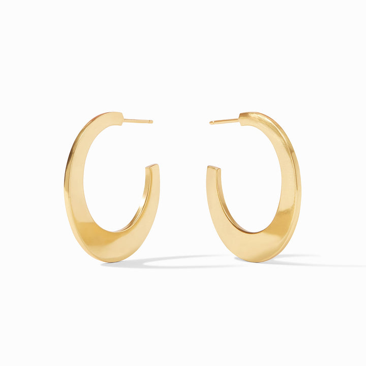 Julie Vos Luna Hoop Earrings - Small