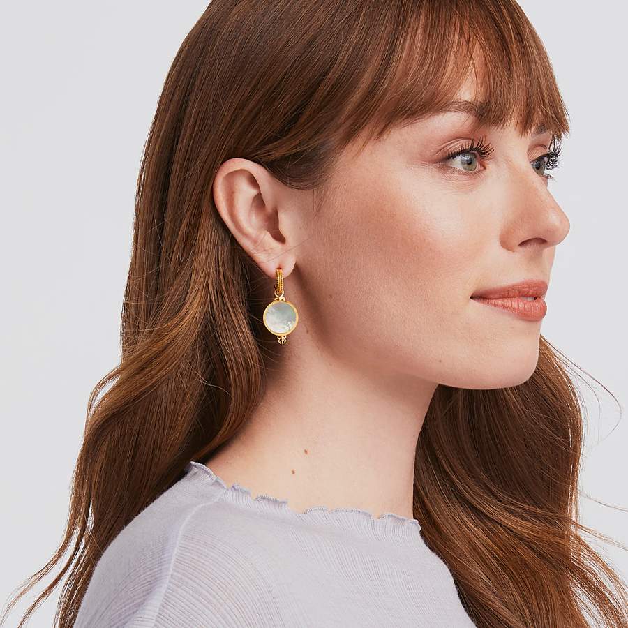 Julie Vos Meridian Hoop & Charm Earrings
