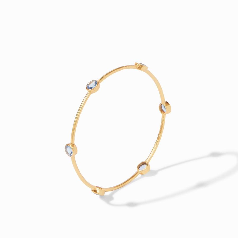 Julie Vos Milano Luxe Bangle - Mother of Pearl/Small