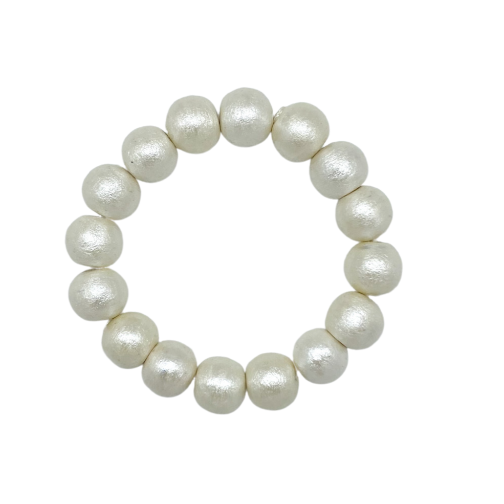 Donohue Collection Olivia Cotton Pearl Bracelet